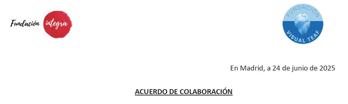 Fundación VISUAL TEAF (@visualteaf) on Twitter photo #TEAF
Inserción Laboral para jóvenes con #TEAF y discapacidad reconocida >33%
Si buscas empleo envíanos tu CV
info@visualteaf.org #TEAF
Inserción Laboral para jóvenes con #TEAF y discapacidad reconocida >33%
Si buscas empleo envíanos tu CV
info@visualteaf.org