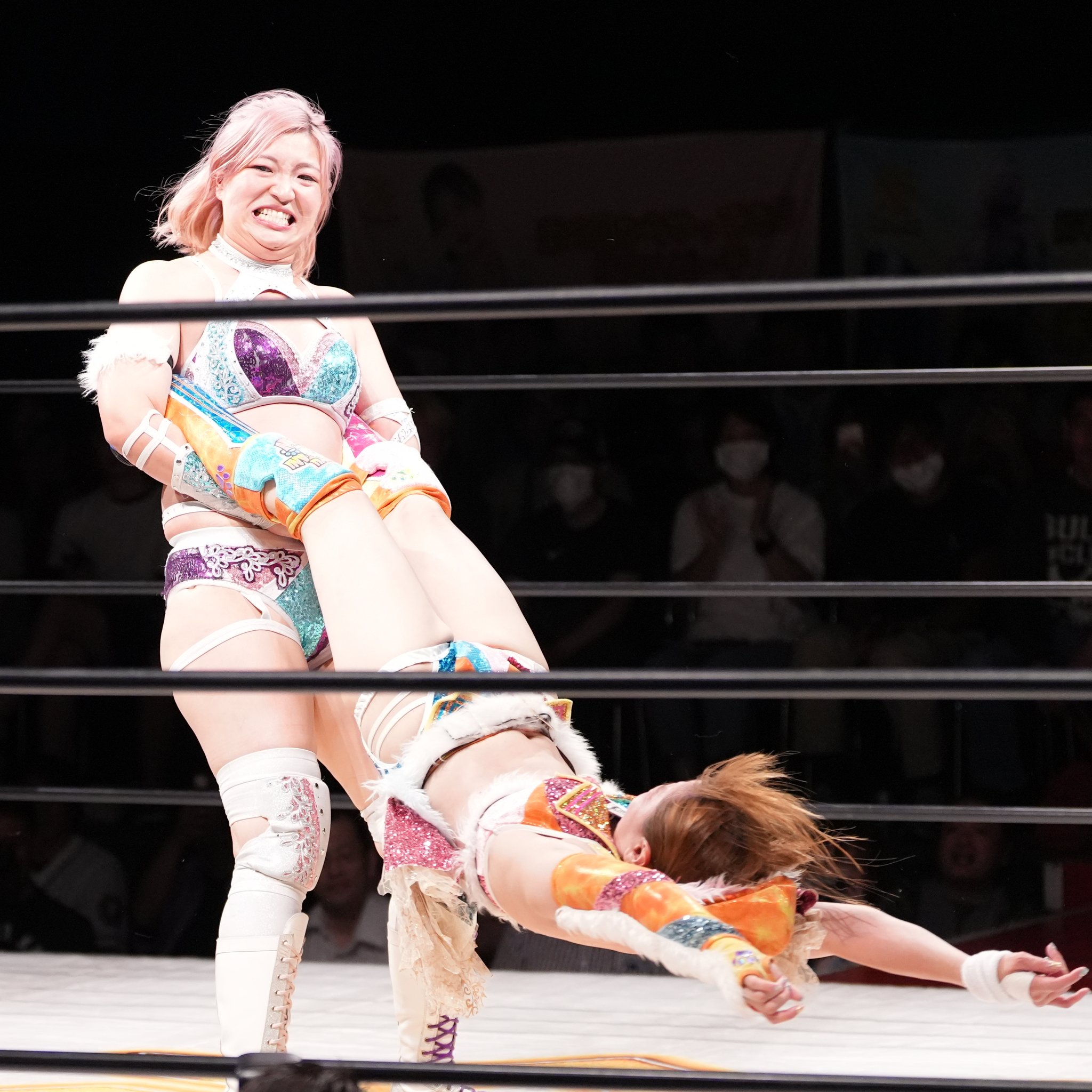 女子プロレス　マリーゴールド　非売品　Sシート特典　後藤智香　Tシャツ 後藤智香 #51 マリーゴールド 背番号 Tシャツ 白 (M/L/XL/XXL