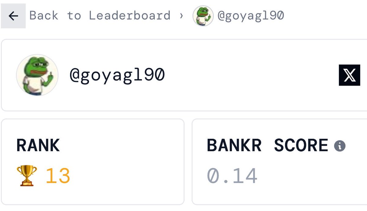 Ok <a href="/bankrbot/">Bankr</a> 

goes up, goes down
anywhere anytime loud $BNKR

Th ticker is $BNKR

👇👇👇