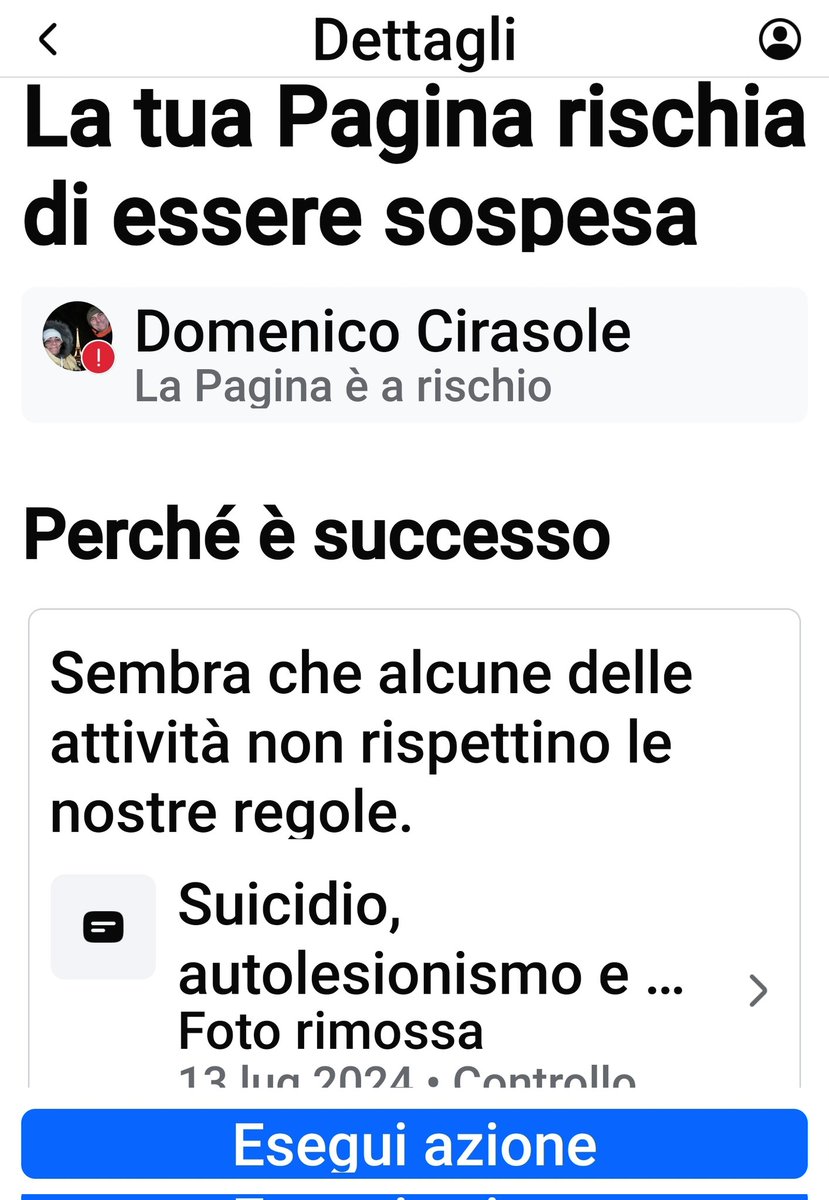 DCIRASOLE's tweet image. Sono 364 giorni che #Facebook di #Meta minaccia di cancellare la mia pagina facebook.com/share/1MD8LhFj… .
#MarkZuckerberg negli ultimi 10 anni mi ha impedito di #Parlare di 
 #climatechange e #ClimateEmergency. 
Oggi la mia lotta continua, segui #DomenicoCirasole