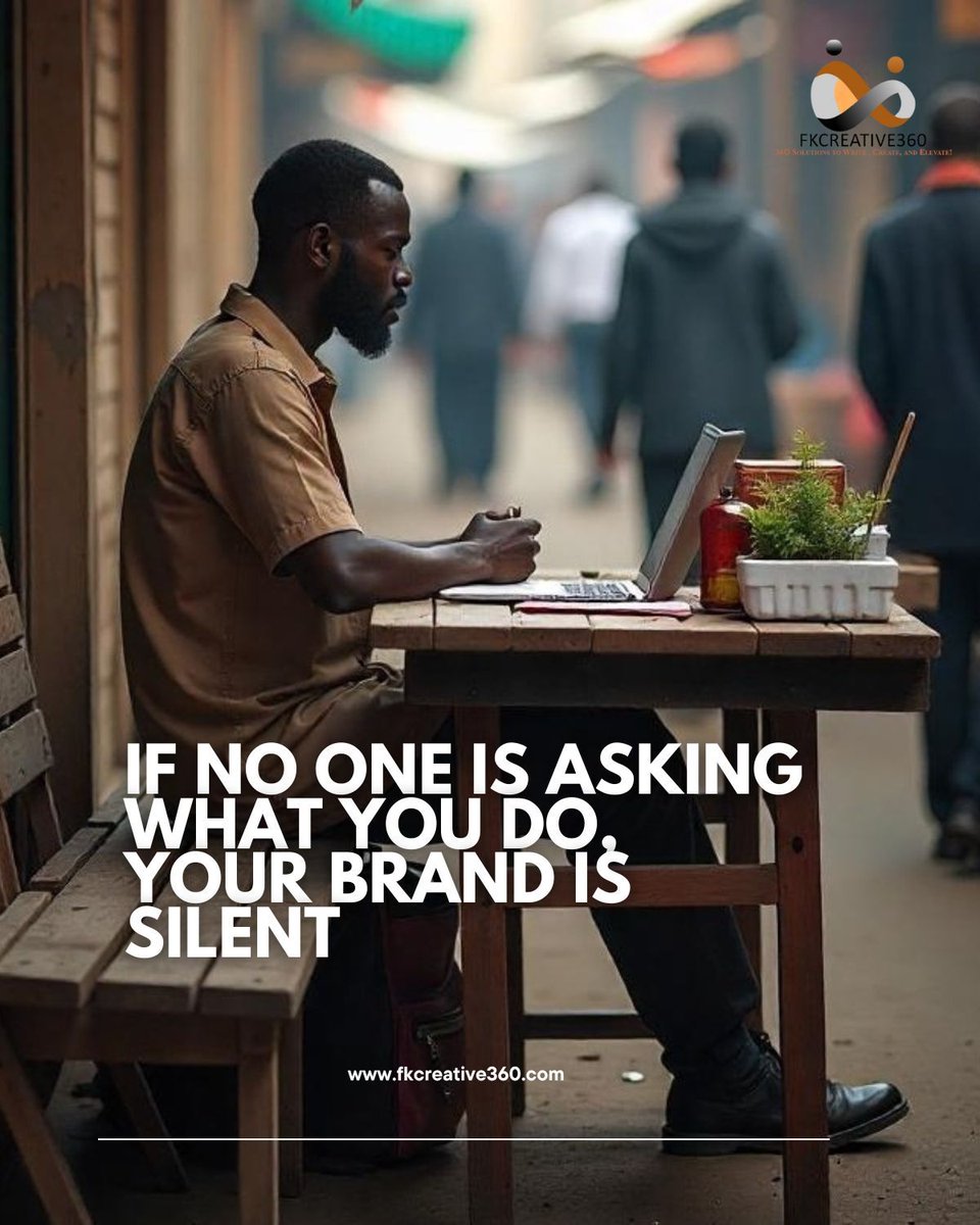 If no one is asking what you do, your brand is silent. 🧏‍♀️📉

It’s that your brand isn’t speaking 
 clearly, consistently, and confidently

📩 DM “BRAND VOICE” and let’s make sure the right people hear you.

#BrandClarity #AuthorVisibility  #BookToBrand #FkCreative360 #Fyp #reels