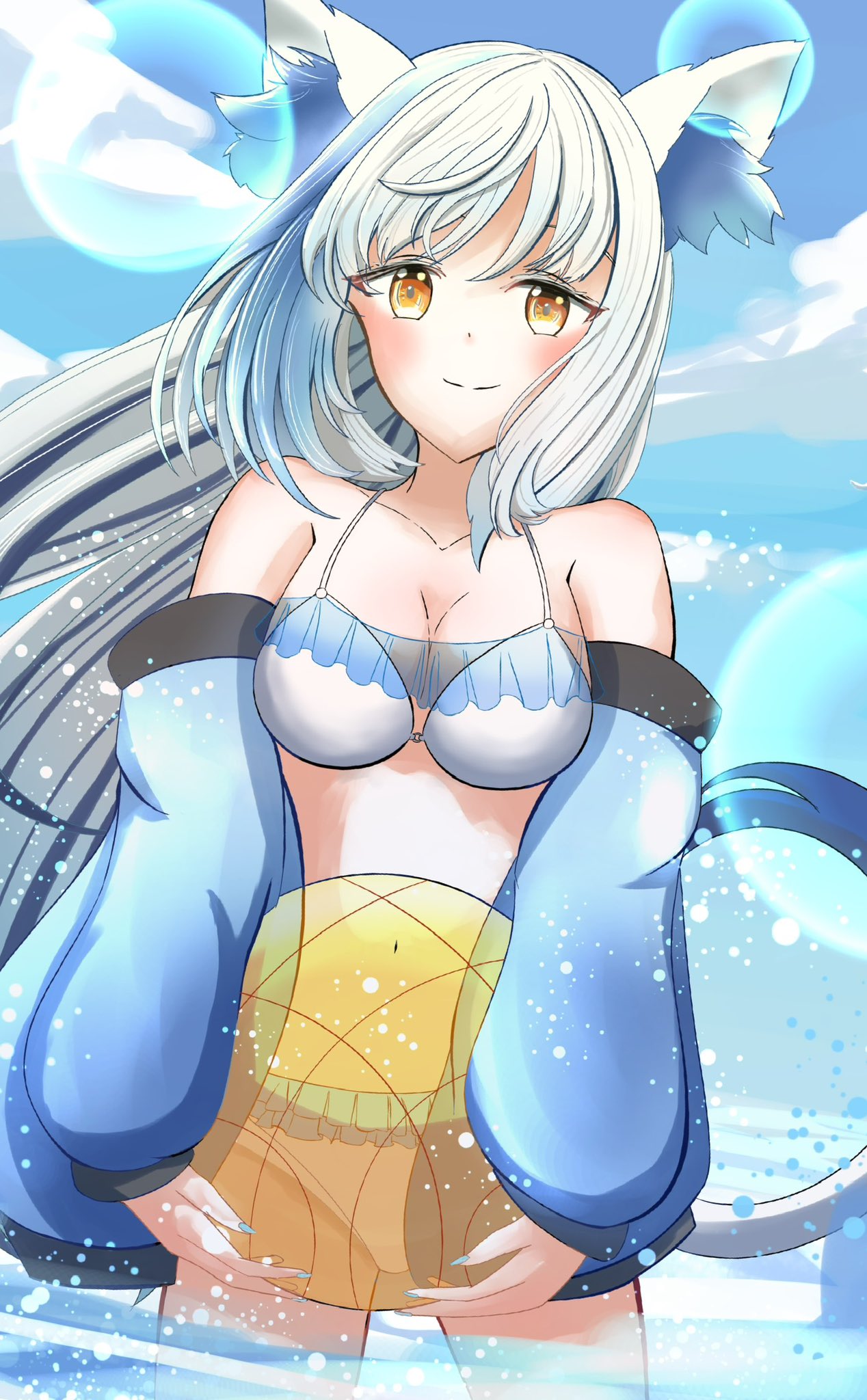 ◇海からきた少女◇手描きイラスト 北ソラ 南ト⚔️💙 on X: 