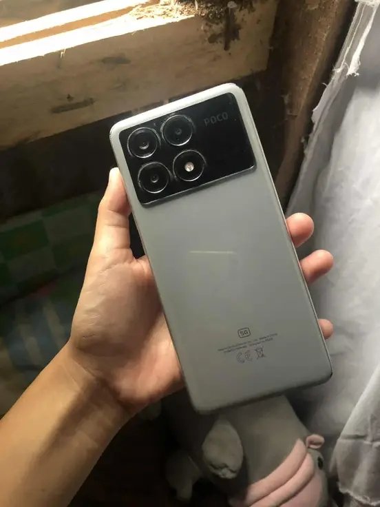 nowadaeyz's tweet photo. POCO X6 Pro 5g ram12/512 ตัวนี้เล่นเกมลื่น กล้องสวยมาก ความจุเยอะด้วยค่ะ ตำหนิตรงหน้าจอไม่มีผลต่อการใช้นะคะ ส่งต่อ5,000฿ รวมจัดส่ง #ส่งต่อโทรศัพท์ #ส่งต��อไอโฟน #pocox6pro #poco https://t.co/xoUw62jSOL
