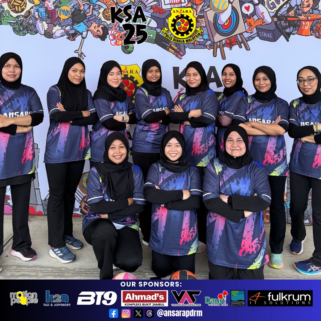 ansarapdrm's tweet photo. 🔥 Bola jaring jadi pembuka tirai! 🔥
Pasukan bola jaring kategori Open &amp; Junior mulakan aksi pertama untuk #ANSARAPDRM di KSA kali ini 🏐💥
Semua perlawanan berlangsung di IWK Pantai Dalam — jom datang support! 🙌🏼

#KSA25 #NetballKickoff #TeamANSARAPDRM #KitaSupportKita https://t.co/BgrdJp8hCm