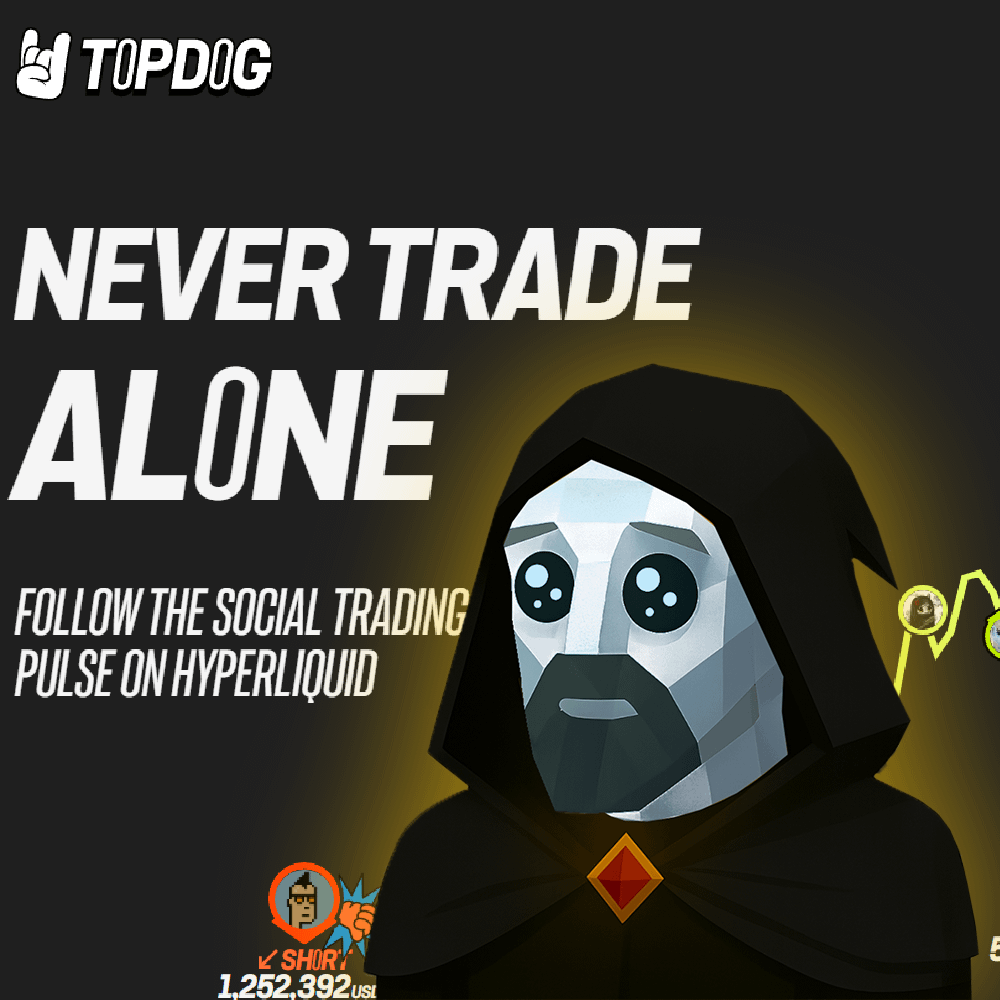 Let’s be honest, you probably trade to lose.

Luckily, <a href="/topdog_perp/">TopDog 🤘</a> lets you copy those who actually win.

Let me explain 👇