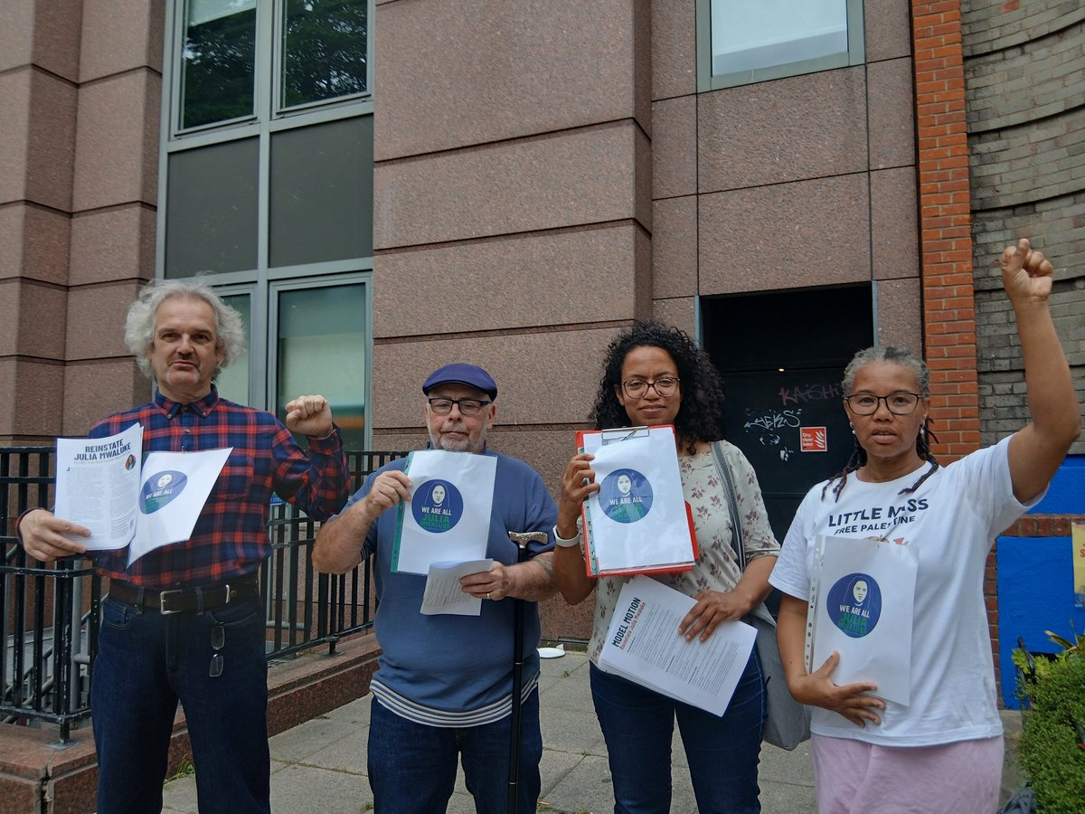 Lambeth UNISON Black workers (@lbwg3) on Twitter photo #reinstate #juliamwaluke
#join #rally on 15th July demanding Julia sit at the table representing the union members who voted for her.
#reinstate #Juliamwaluke
<a href="/SalfordUnison/">Salford City UNISON</a> <a href="/CamdenUnison/">Camden Unison</a> #reinstate #juliamwaluke
#join #rally on 15th July demanding Julia sit at the table representing the union members who voted for her.
#reinstate #Juliamwaluke
<a href="/SalfordUnison/">Salford City UNISON</a> <a href="/CamdenUnison/">Camden Unison</a>