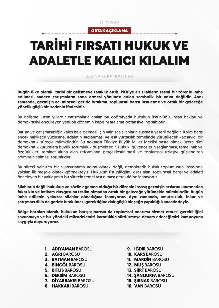 BİTLİS BAROSU (@bitlisbarosu) on Twitter photo 