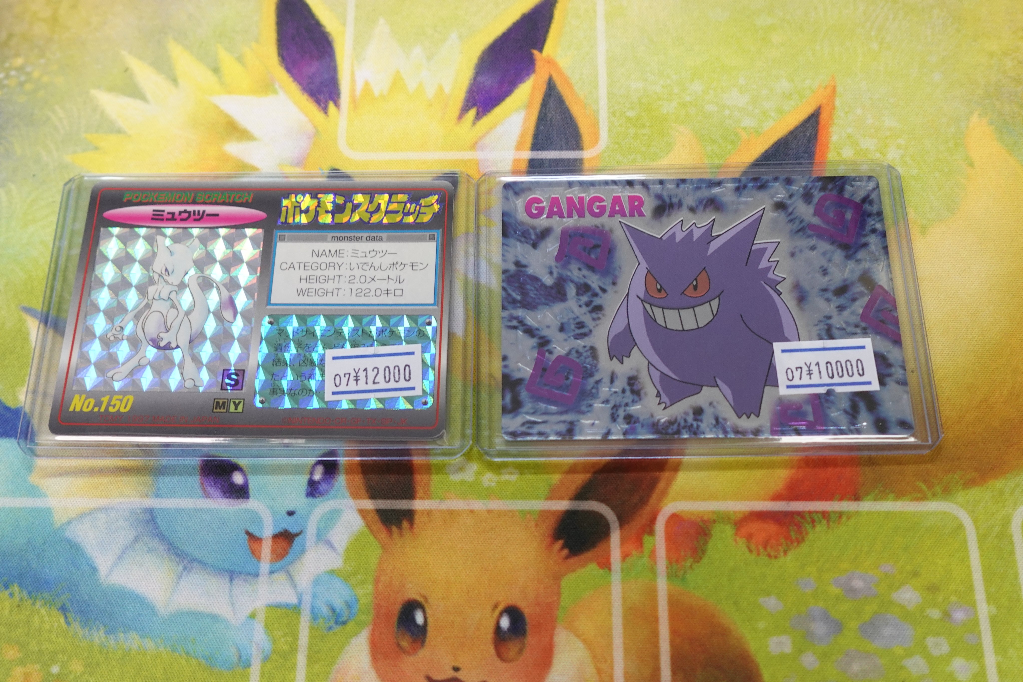ポケモンカード　カードダス　ファイル　ミュウツー　ゲンガー　ブイズ ポケモンカード カードダス ファイル ミュウツー ゲンガー