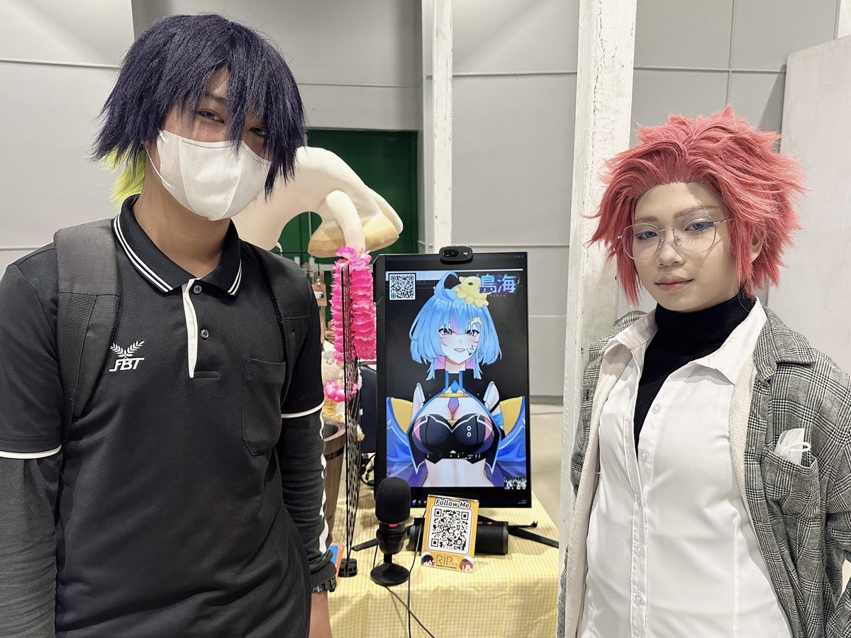 NEX_SSProject's tweet image. ขอบคุณทุกท่านที่เข้ามาร่วมพูดคุยกับ @MaRinE_Vtuber_ 

ที่บูธ Nakama Radio x RIPry
ในงาน Game Festival+ 3 
ณ Fashion Island Hall ชั้น 3
