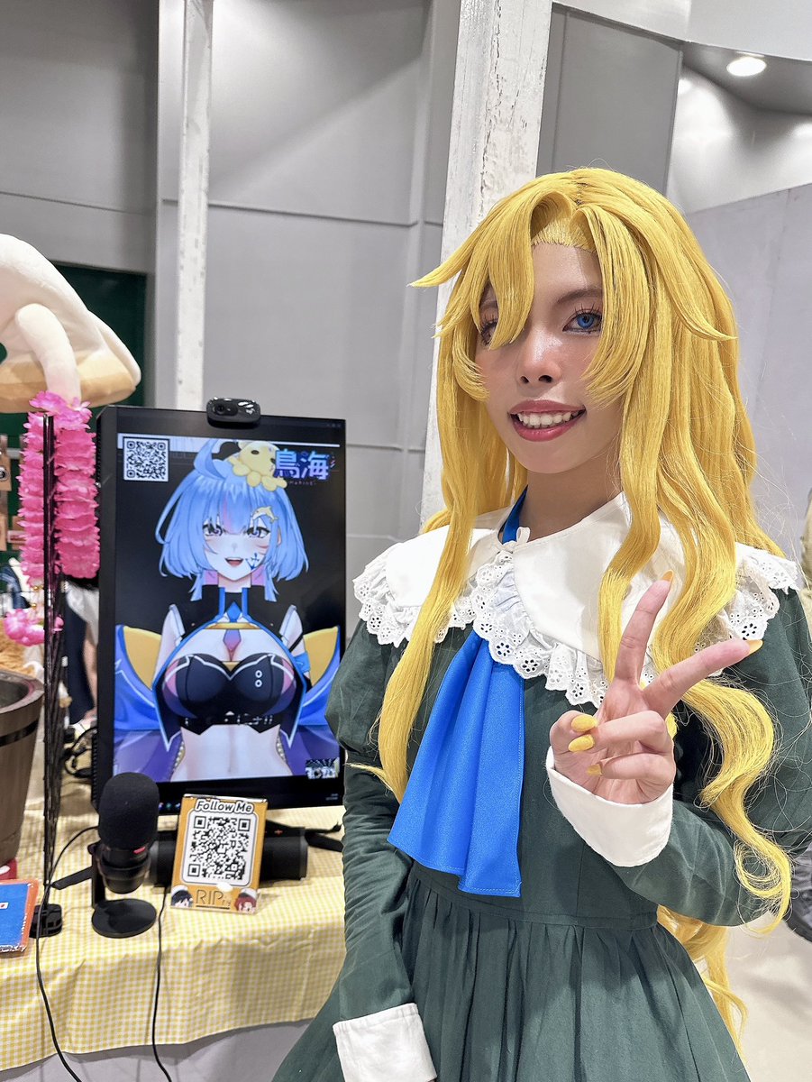 NEX_SSProject's tweet image. ขอบคุณทุกท่านที่เข้ามาร่วมพูดคุยกับ @MaRinE_Vtuber_ 

ที่บูธ Nakama Radio x RIPry
ในงาน Game Festival+ 3 
ณ Fashion Island Hall ชั้น 3