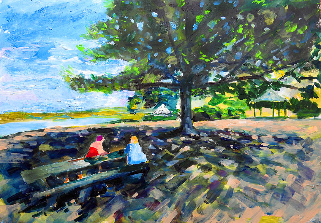ChrisBilton3's tweet photo. #treeshade #shadows #Saltfleetby #Theddlethorpe #Saltfleet #Lincolnshirecoast #EastLindsey #Lincolnshire #dunes #sand #acrylicpainting #artinlincolnshire #pleinairpainting #directobservation #landscapepainting #biltonart #opencountry #clouds #allaprima #clarifiedimpressionism https://t.co/weIhiQLodj