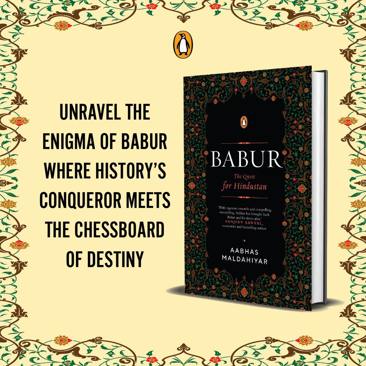 Aabhas24's tweet image. Announcement!!
Truth of Ram Mandir demolition is unveiled here.
With Devatas’ grace, elders’ blessings, and your constant support — I’m thrilled to announce that Babur: The Quest for Hindustan, is now up for pre-order!
Amazon amzn.in/d/9JdUoiR
@PadhegaIndia_…