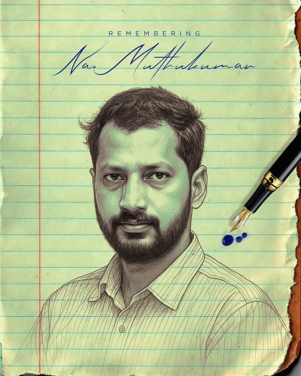 Remembering the Poet/Lyricist #NaMuthukumar sir, on his birth anniversary 🙏

#NaMuthukumar50 #SKFC