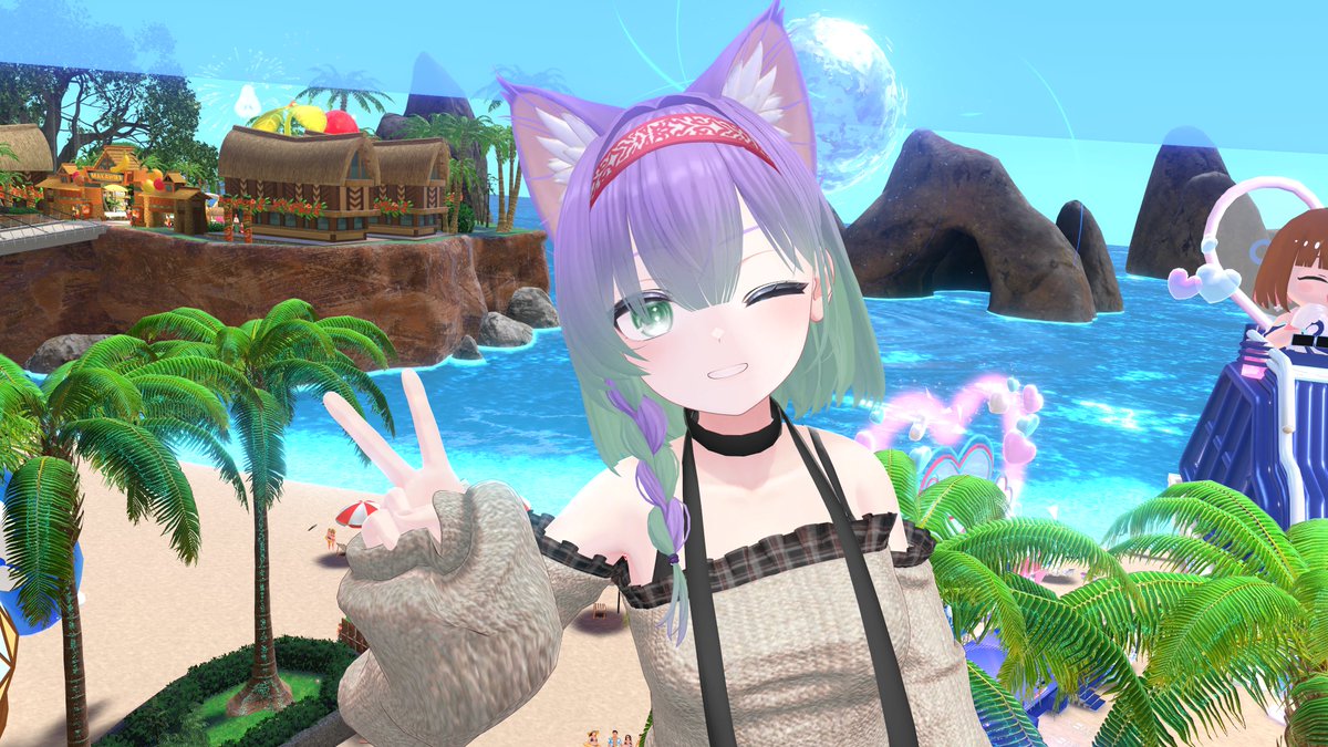 Myuto_VR's tweet photo. Day 1 of Vket is over, was fun exploring the Parareal worlds #VketPhoto #VRChat https://t.co/zXVRUWQv1E