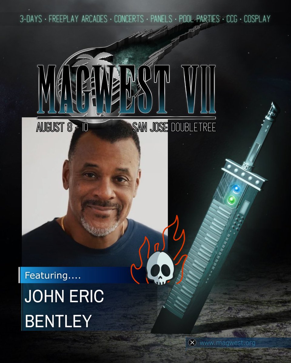 John Bentley (@johnericbentley) on Twitter photo San Jose get ready! I will be at <a href="/magwestofficial/">MAGWest | August 8th—10th, 2025</a> August 8-10 ready to meet you all! Also, if you need a discount on your MAGWest badge, use the code CATASTOPHE2 for $10 off! I’m excited to see you there soon! San Jose get ready! I will be at <a href="/magwestofficial/">MAGWest | August 8th—10th, 2025</a> August 8-10 ready to meet you all! Also, if you need a discount on your MAGWest badge, use the code CATASTOPHE2 for $10 off! I’m excited to see you there soon!