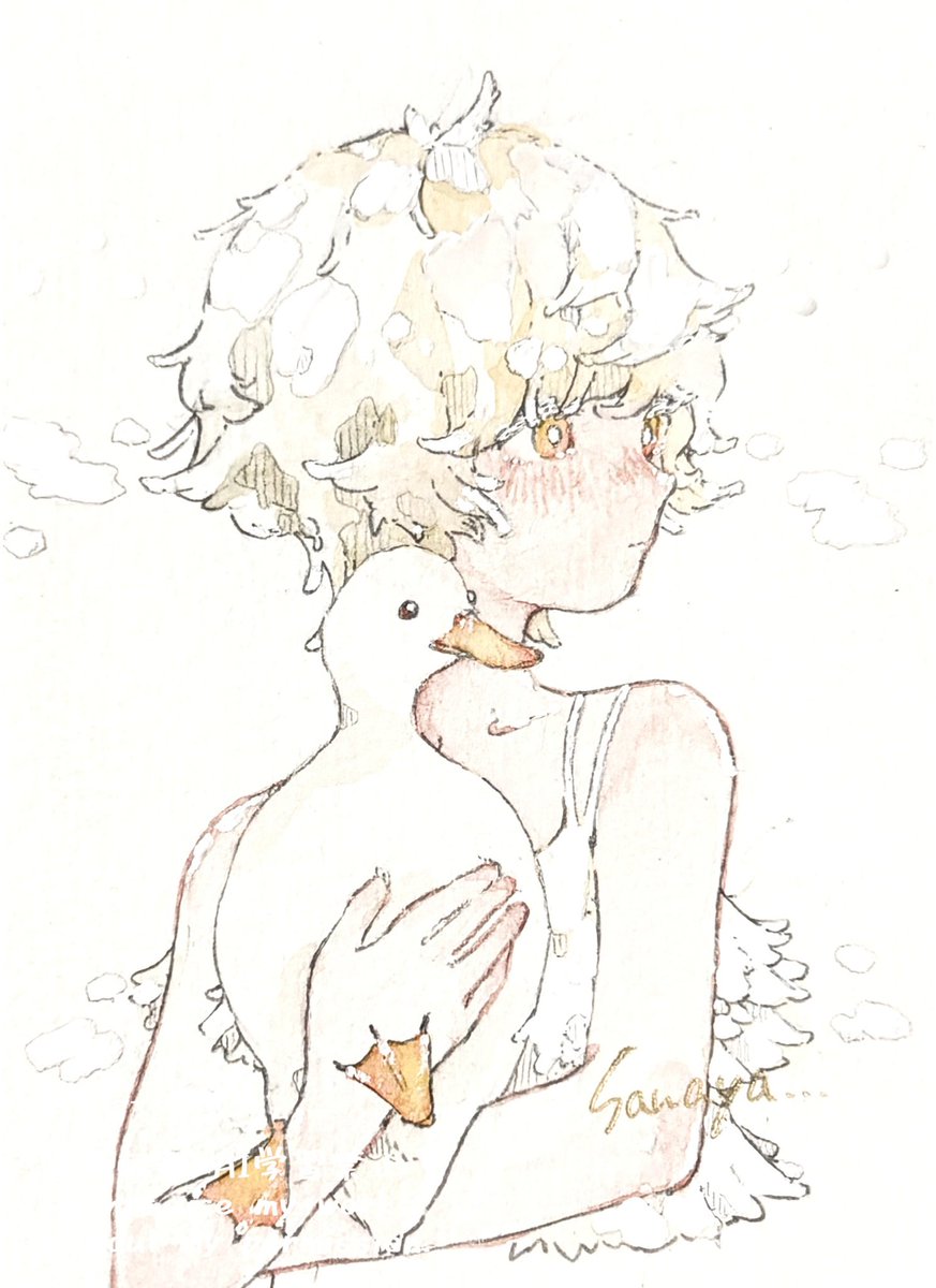 sawa_soyoyo's tweet image. #初夏の創作クラスタフォロー祭り
 #絵描きさんと繋がりたい

白とオレンジと緑が好きです🌱⋆｡
♻️中心に♡も周ります