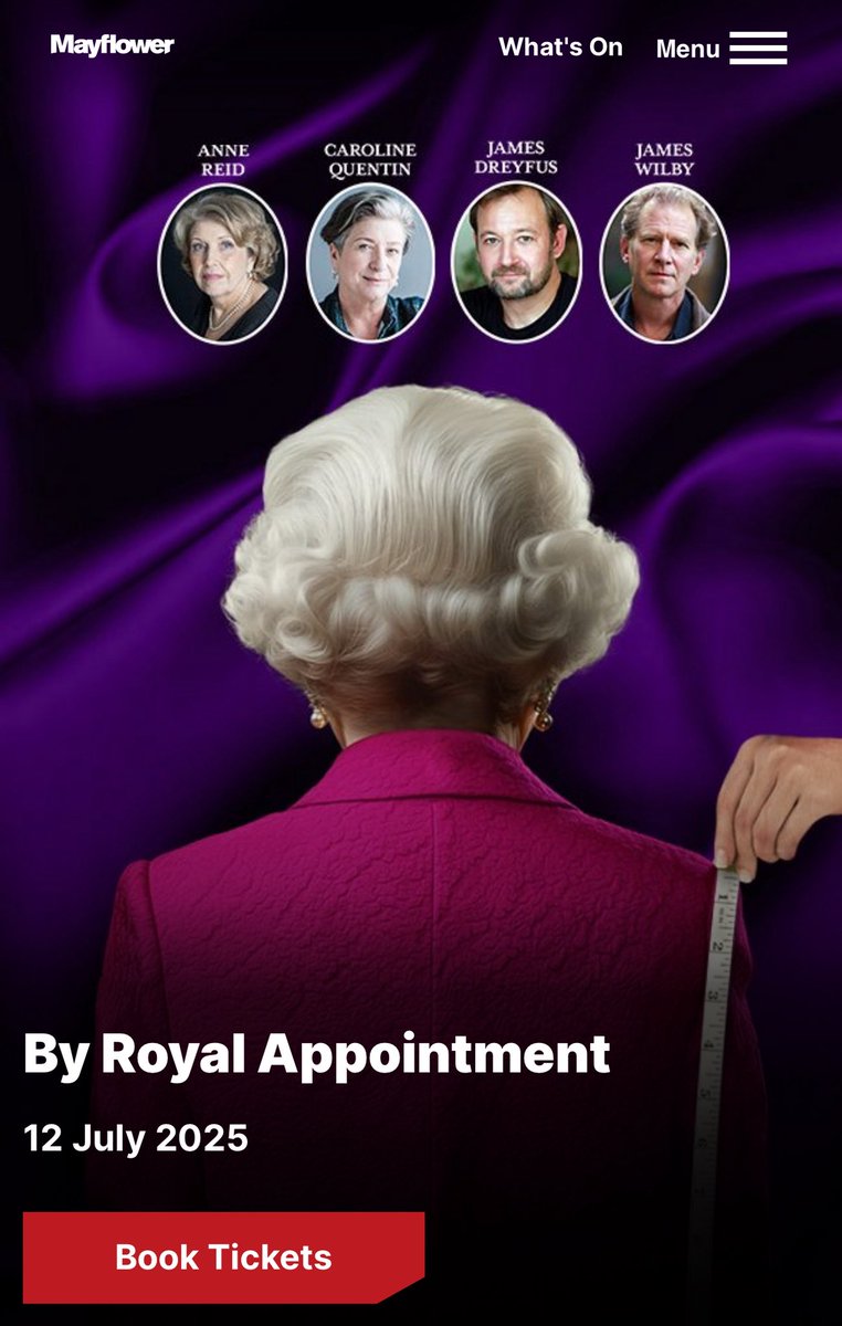 AlastairBruce_'s tweet image. Thanks to Daisy Goodwin, I’m off to see her new play By Royal Appointment, in Southampton’s Mayfair Theatre this afternoon
Quite possibly in swimming trunks, looking at forecast!🔥☀️🥵!!
Loved working with @DaisyGoodwin on her ITV series, Victoria.