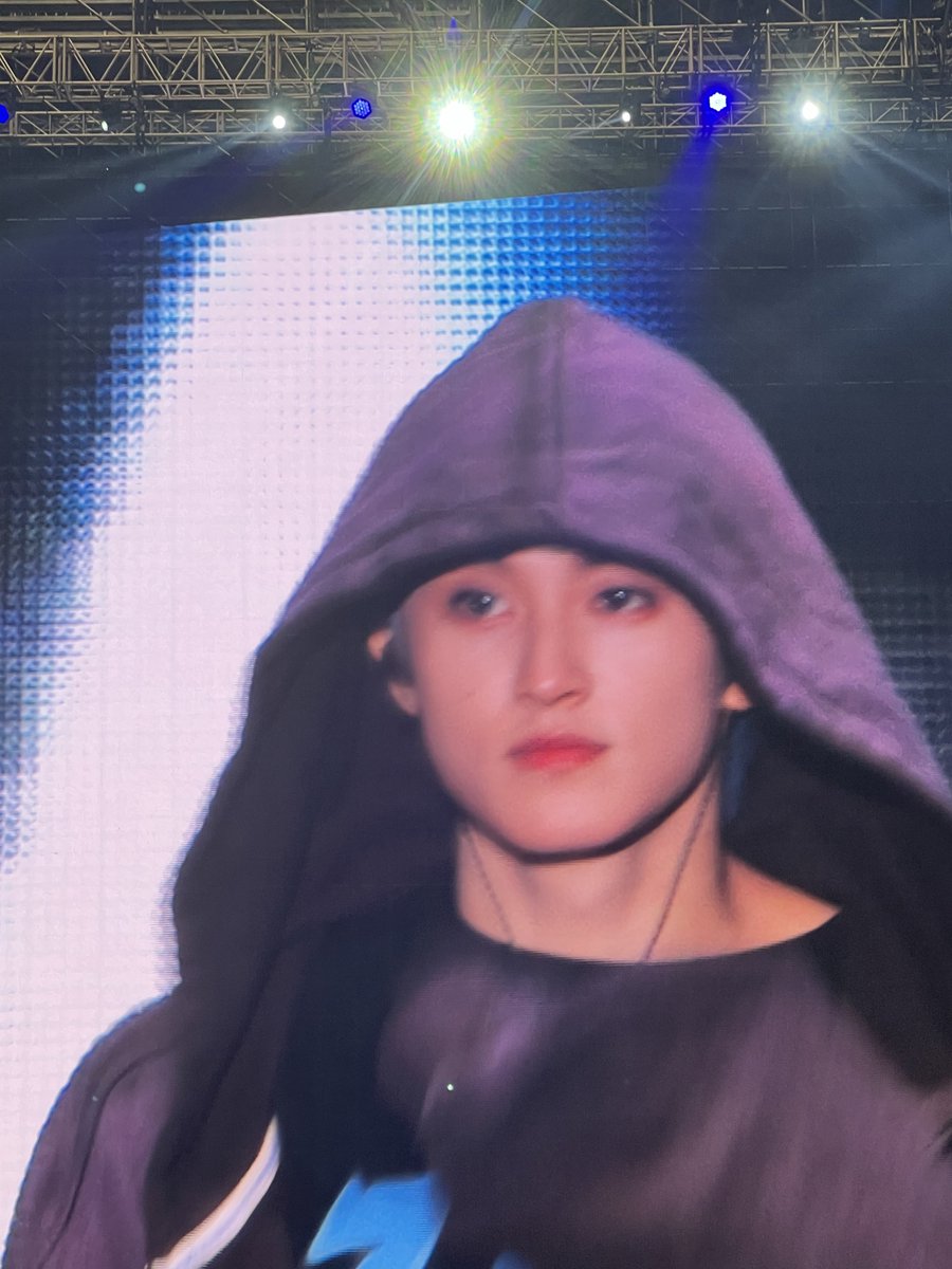 MARK HAS BLUE HAIR