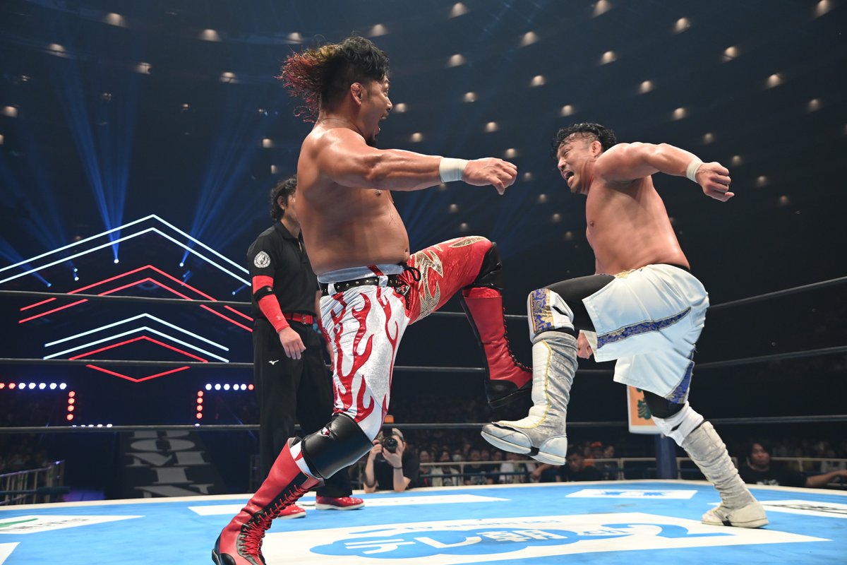 njpwglobal's tweet image. 🇬🇧NOW ON AIR!🇬🇧
The hard-hitting second half of #njDOMINION is LIVE on @ExtremeGlobalTV!
📱 Watch on the Extreme app
📺 Or on @ChannelboxTV – Freeview 271
Don’t miss Goto vs Shingo and much more!
#njpw