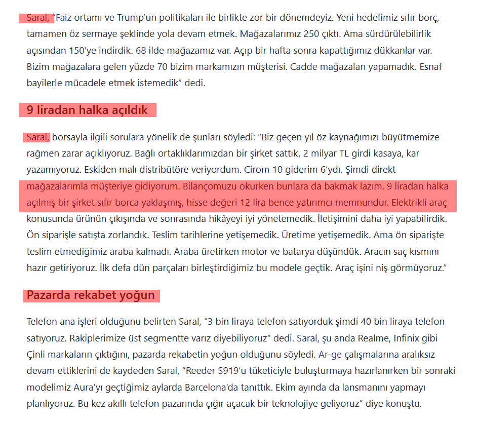 #REEDR 📍 'Yerli ve milli araç, coin projeleri' derken 1 yıldan fazla süredir #REEDER hakkında bıkmadan usanmadan yazdım durdum. Yazmayayım diyorum ama sürekli önüme malzeme geliyor. Fuzuli'nin söylediği gibi: Söylesem tesiri yok, sussam gönül razı değil.

25.03.2025 tarihinde 95