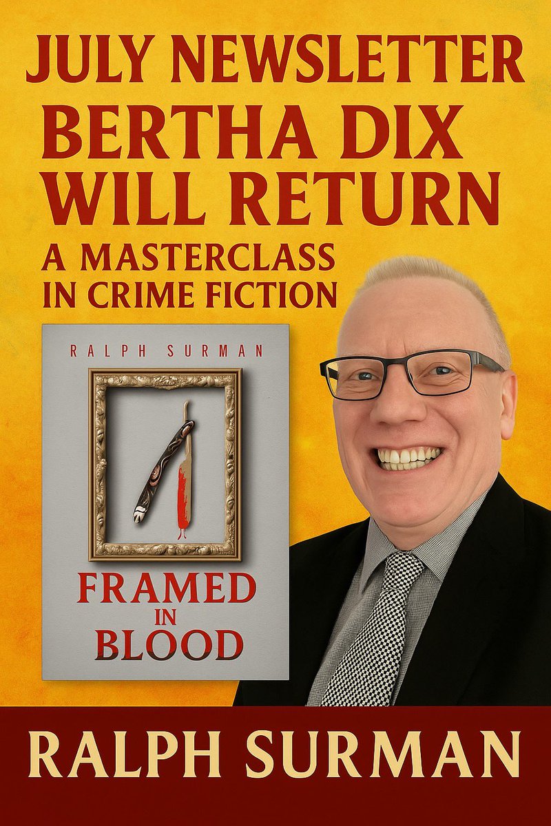 RalphSurman's tweet image. Bertha Dix has read the stars… have you?
This week’s horoscope is full of secrets, shadows, and sharp warnings.
Check it out now on Facebook: Ralph Surman Author & Educator
She sees more than you think…
#Horoscope #BerthaDix #FramedInBlood #MysteryInTheStars