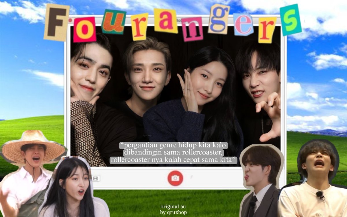 qruxsbop's tweet photo. FOURANGERS!

— keseharian empat sekawan yang setiap hari selalu di warnai dengan plot twist

a 95L svtgf lokal au!
©qruxsbop https://t.co/OmQKhuFDXr