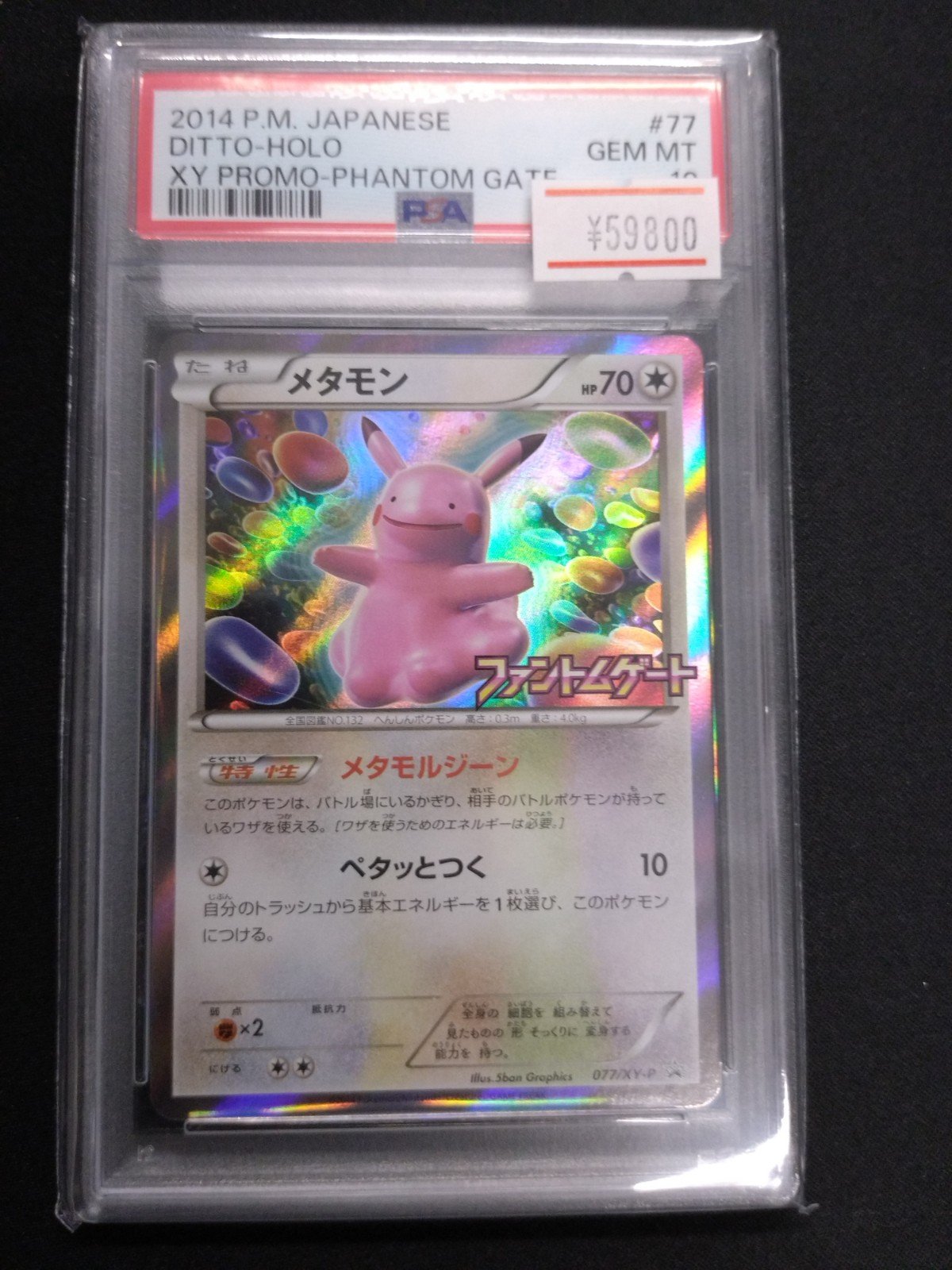ポケモンカード メタモンプロジェクト プロモ　psa10① magi大阪日本橋店【カードショップ】 on X: 