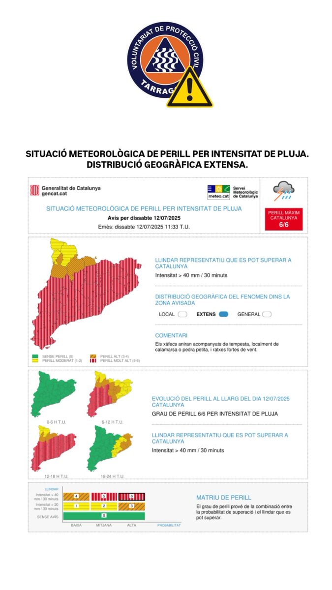 AV Protecció Civil TARRAGONA (@avpctarragona) on Twitter photo 