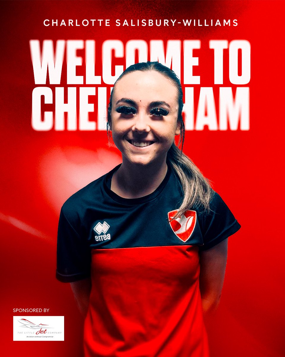 We are delighted to announce the signing of Charlotte Salisbury-Williams! 🔴

The Welsh Under-19 will wear the number 3️⃣ this season! 

Welcome to the club Charlotte! 👋🔴

#CTWFC #FAWNL
