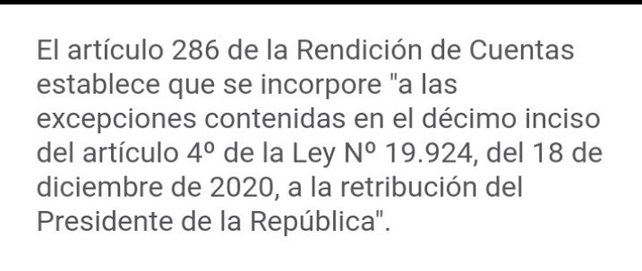 Recuerdan que Lacalle Pou se aumentó el sueldo en más de $100.000 en plena pandemia? Cuando el sueldo de todos estaba congelado?
El Frente Amplio no citó a nadie al parlamento 

Que ingenuos 
Por no decir, que pelotudos