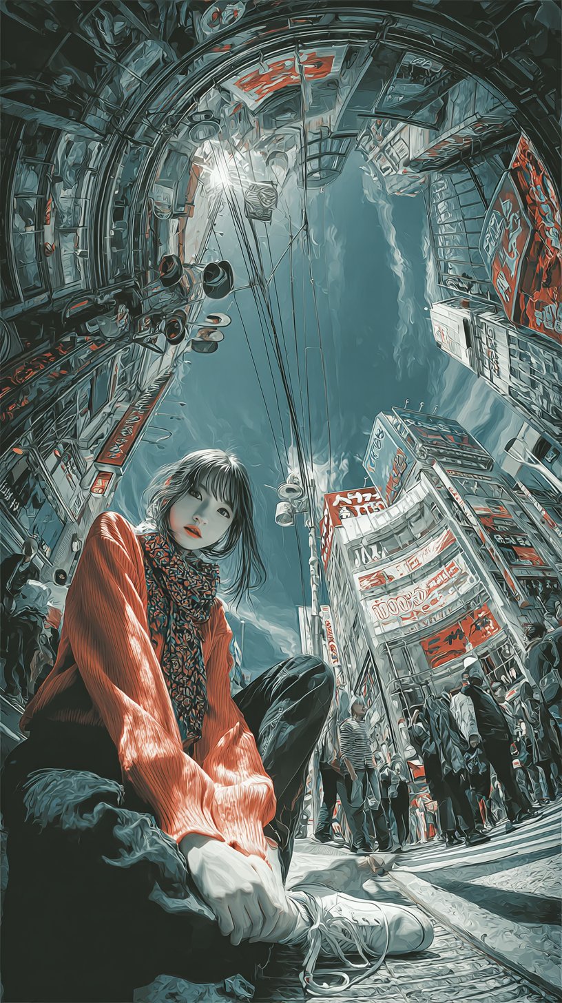 影絵 思考警察 feat.25時の影絵 (亻儿入乂ル ReEdit) | 月盗信仰
