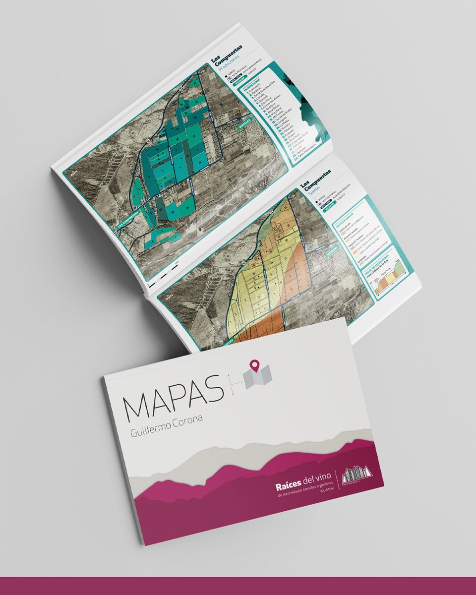 Mi amigo Guille Corona aka "Geografía del Vino" publica el 1/9 Raíces, su nuevo libro donde aborda 6 IG de Argentina.
Esta tremendo: info inedita, historias, geografía, geología.. y un apéndice de mapas para leer como si fuera LOTR
Dejo el link de preventa en el tweet de abajo: