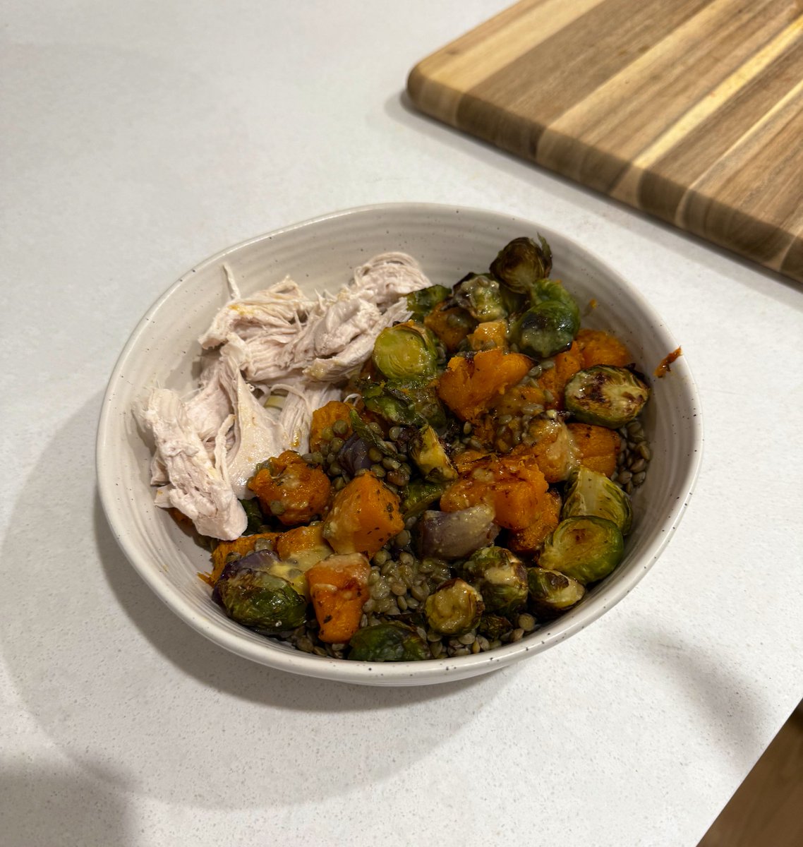 Simple food that hits all the goals: 
protein ✅ 
Fibre ✅ 
taste ✅