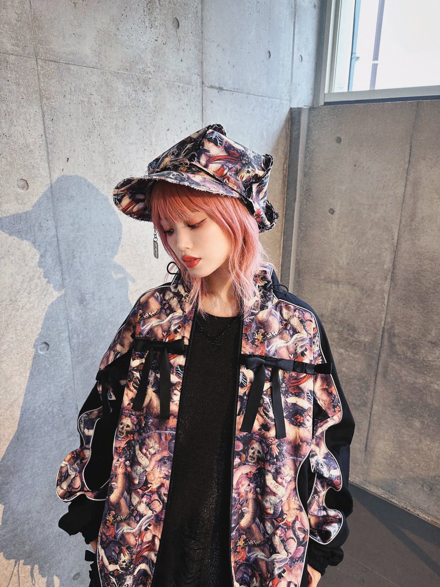 KIDILL 26ss🖤堕天使柄可愛すぎる、地獄みてえだ！！！