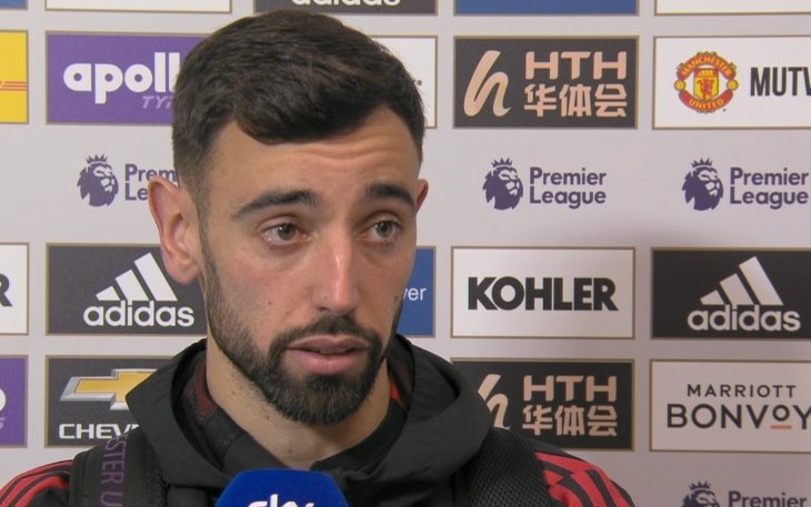733GF's tweet image. 🚨🗣 Bruno Fernandes: “When Cristiano burst on to the scene here in Manchester, he spent a good chunk of his early career here and enjoyed so much success. That’s why it was a dream of mine to play for Manchester United.”