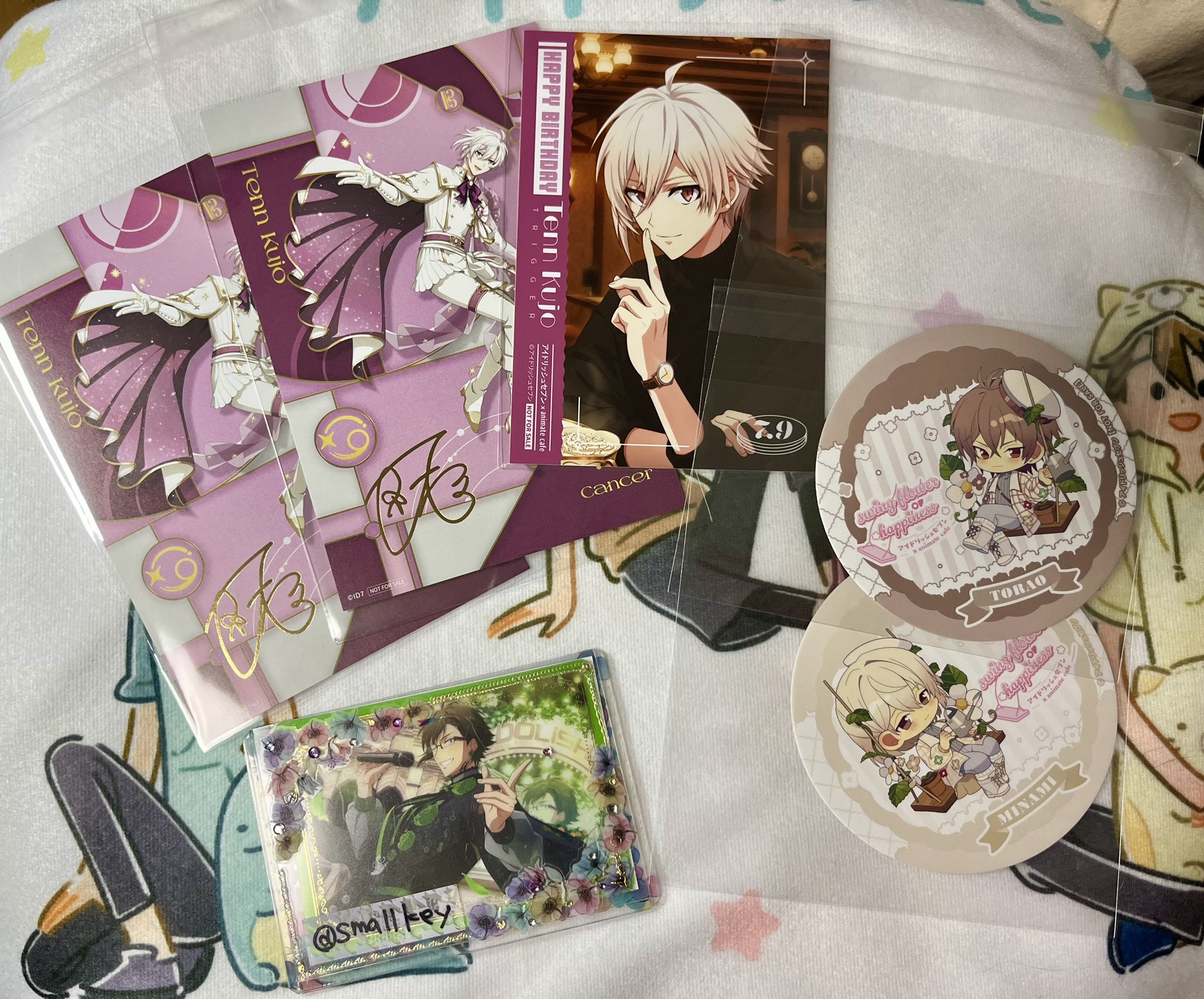 アイナナ アニカフェ アクスタ ステッカー 三月 環 壮五 ナギ