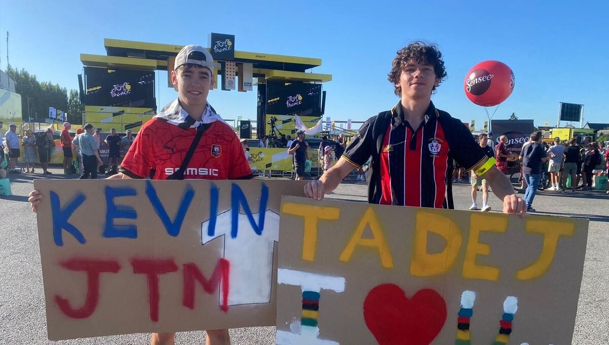 Tour de France : c'est parti pour la 8e étape entre Saint-Méen-le-Grand et Laval ! Notre direct ➡️ l.ici.fr/Cr0