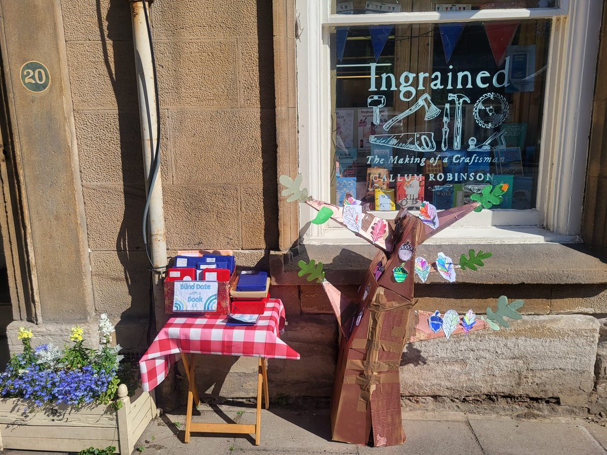 Furtherfrom's tweet image. Very late to say we're open today, but we are! And it is GLORIOUS out there! We love listening to the swifts screaming past the open door! Plus, we have a fan in here and downstairs in the children's room, it's still like a fridge! #ChooseBookshops