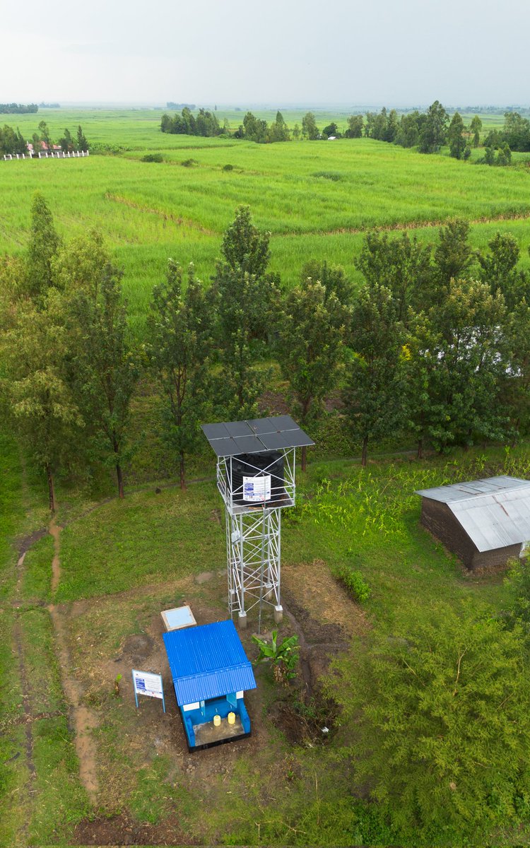 Over 2,000 residents of Holo, Chemelil Ward now have reliable access to clean, climate-resilient new solar-powered borehole . #TichTire