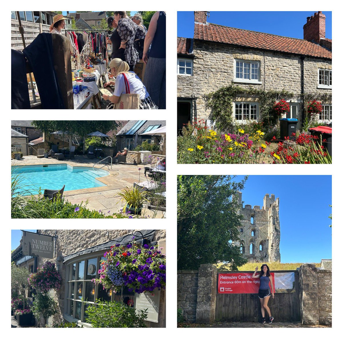 Wonderful to be in Yorkshire with <a href="/CharChirico/">Charlotte (Charlie) Chirico</a> this weekend, staying in beautiful Helmsley. Looking forward to a lovely afternoon today with <a href="/Richmond_Yorks/">Richmond (Yorks)</a>