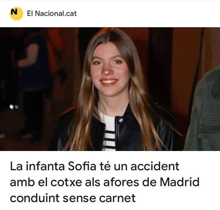 I si anés borratxa, drogada s'hagués carregat a un noi que anava en bicicleta tampoc hagués passat res.
Són impunes i inviolables.

Una bona segada de coll i problema resolt.