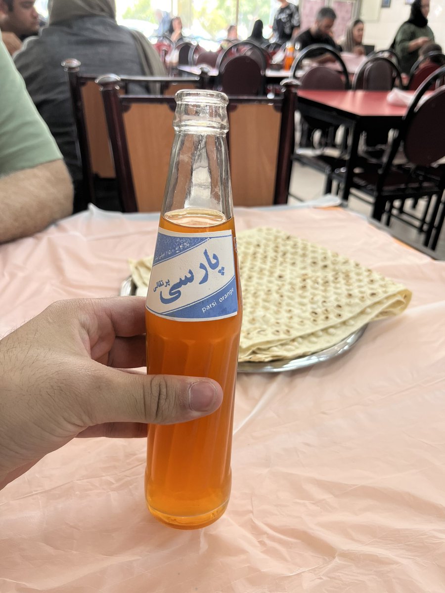 We are boycotting Coca Cola, even in Iran — this is Iranian Fanta “Parsi”