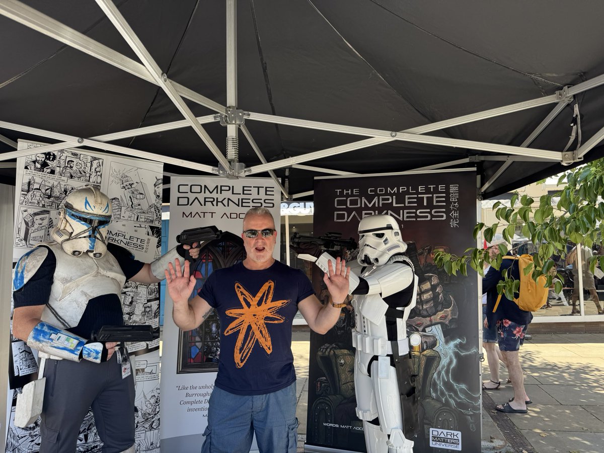 It’s #Hitchin #ComicCon today - was hoping to avoid any Imperial Entanglement but they got me…
<a href="/HitchinCreative/">Hitchin Creative</a> <a href="/hitchinnubnews/">HitchinNubNews</a> <a href="/HitchinInfo/">Hitchin Initiative</a>