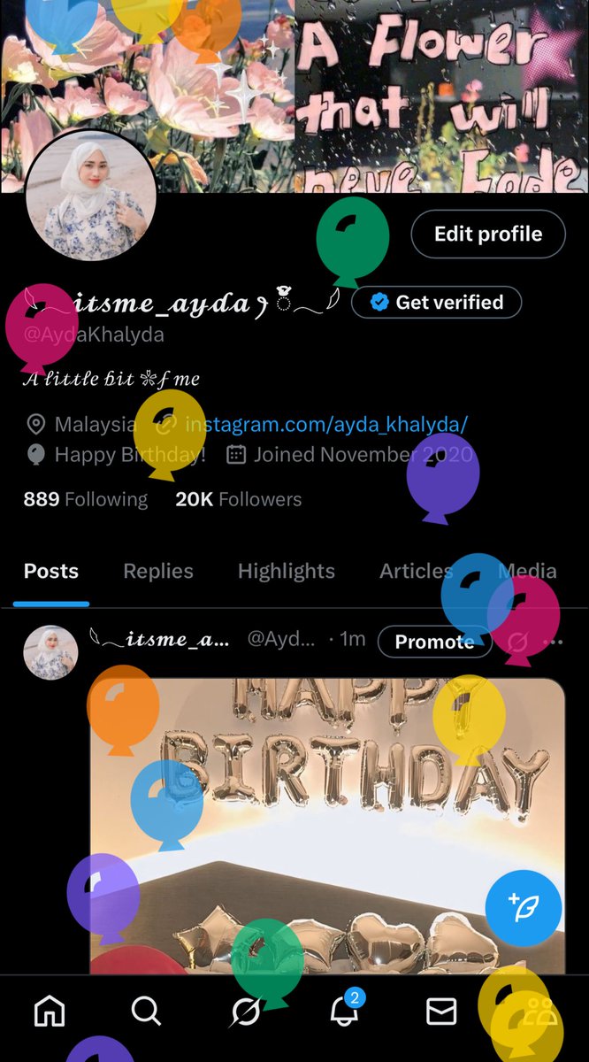 Happy birthday dearself❤️