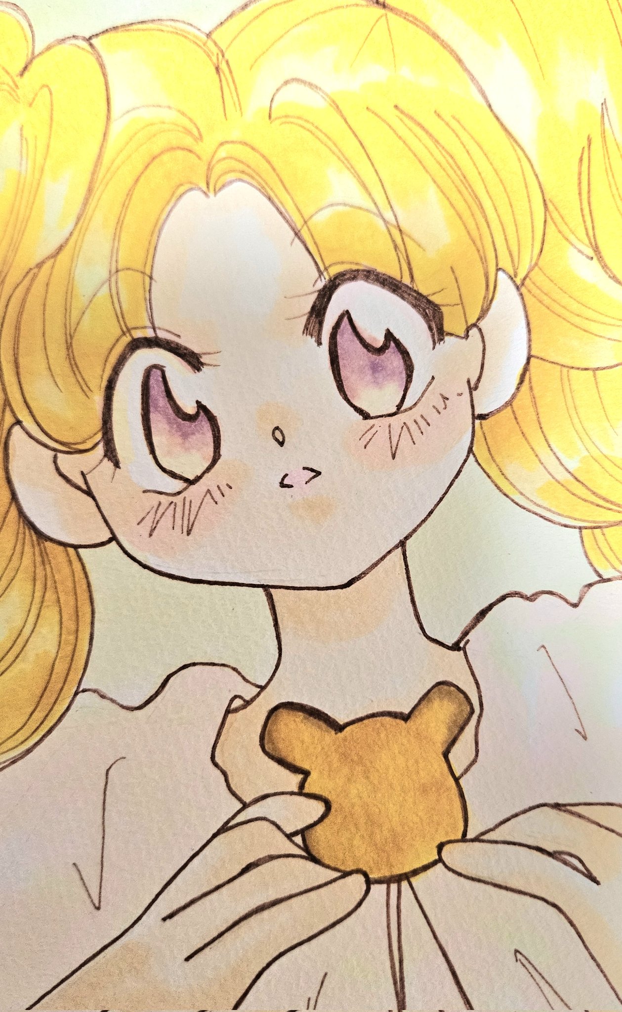 ⑦＊いちごムーンと赤いお着物うさぎさん＊シーグラスアート ❤️いつも一緒❤️仲良しうさちゃん❤️シーグラスアート