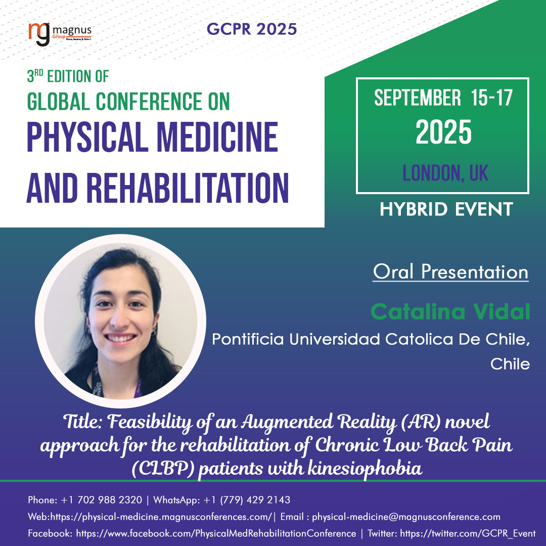 Physical Medicine And Rehabiliation (@gcpr_event) on Twitter photo Discover the future of rehab at <a href="/GCPR_Event/">Physical Medicine And Rehabiliation</a> by <a href="/magnus_group/">Magnus Group</a>! 🌍 We're thrilled to welcome <a href="/CatalinaVidal/">Catalina Vidal</a> from #PontificiaUniversidadCatólicadeChile as a speaker sharing insights. 🌿Save dates📅Sep 15-17, 2025, 🇬🇧London, UK #PhysicalMedicine Discover the future of rehab at <a href="/GCPR_Event/">Physical Medicine And Rehabiliation</a> by <a href="/magnus_group/">Magnus Group</a>! 🌍 We're thrilled to welcome <a href="/CatalinaVidal/">Catalina Vidal</a> from #PontificiaUniversidadCatólicadeChile as a speaker sharing insights. 🌿Save dates📅Sep 15-17, 2025, 🇬🇧London, UK #PhysicalMedicine