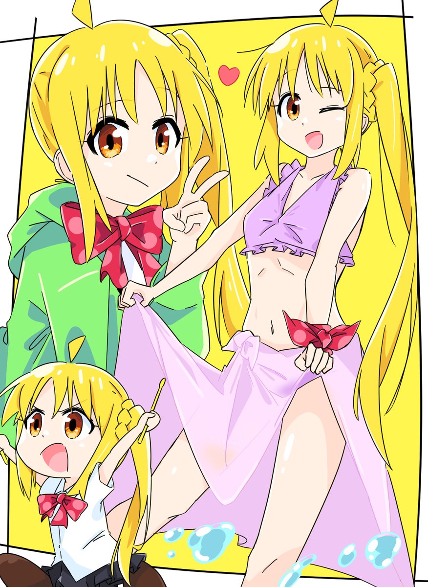 R150tt0's tweet image. 虹夏ちゃん描いた。
#ぼっち・ざ・ろっく #伊地知虹夏