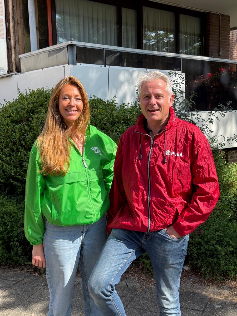 Samen op wijkbezoek met een heleboel andere GroenLinksPvdA’ers. Leuk en leerzaam!