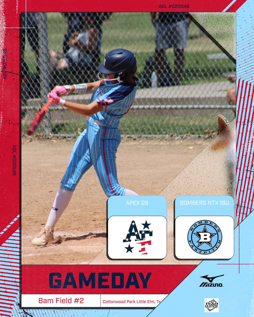 🔥 READY TO PLAY! 🔥 American Freedom National 16u vs. Bombers NTX 16u at 8am, Field #2, Cottonwood Park, Little Elm, TX. Let's light up the field! #AGL020546 #AFstrong