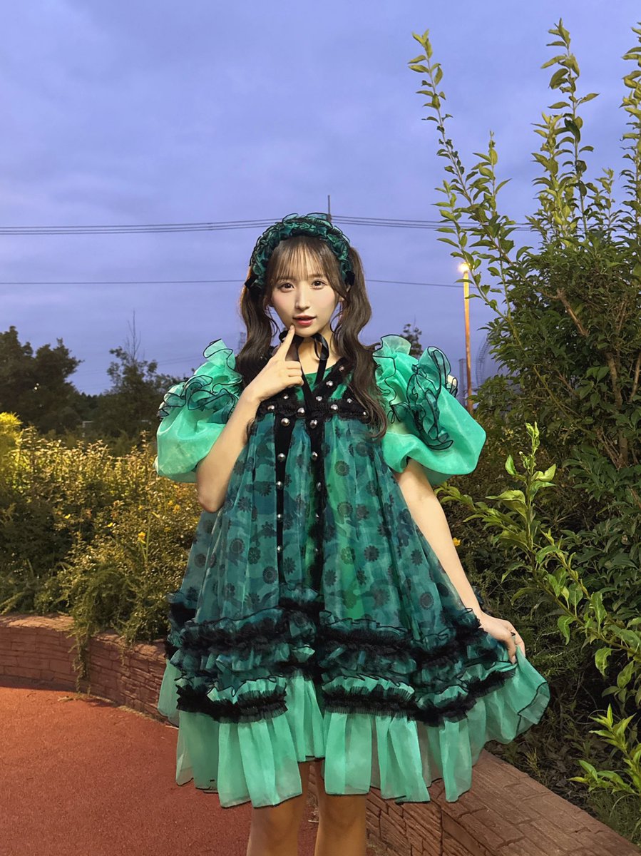 リリイベ初日ありがとう🧚‍♂️ サプライズで新衣装💚 どう